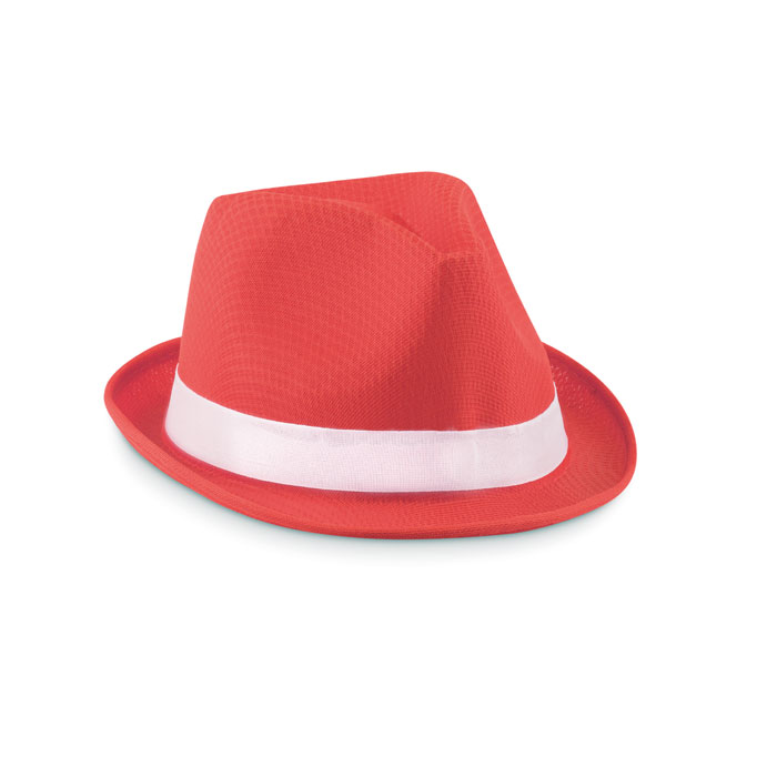 WOOGIE - Polyester zonnehoed - rood
