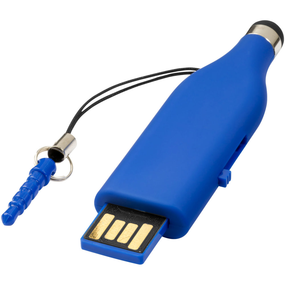 Stylus USB stick - Blauw