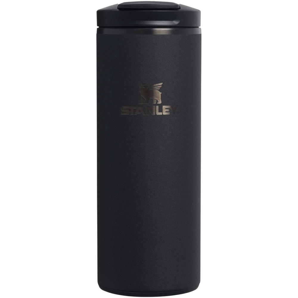 Stanley Transit Fliptop 350 ml reisbeker - zwart