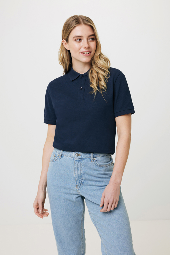 IQONIQ Yosemite gerecycled katoen pique polo