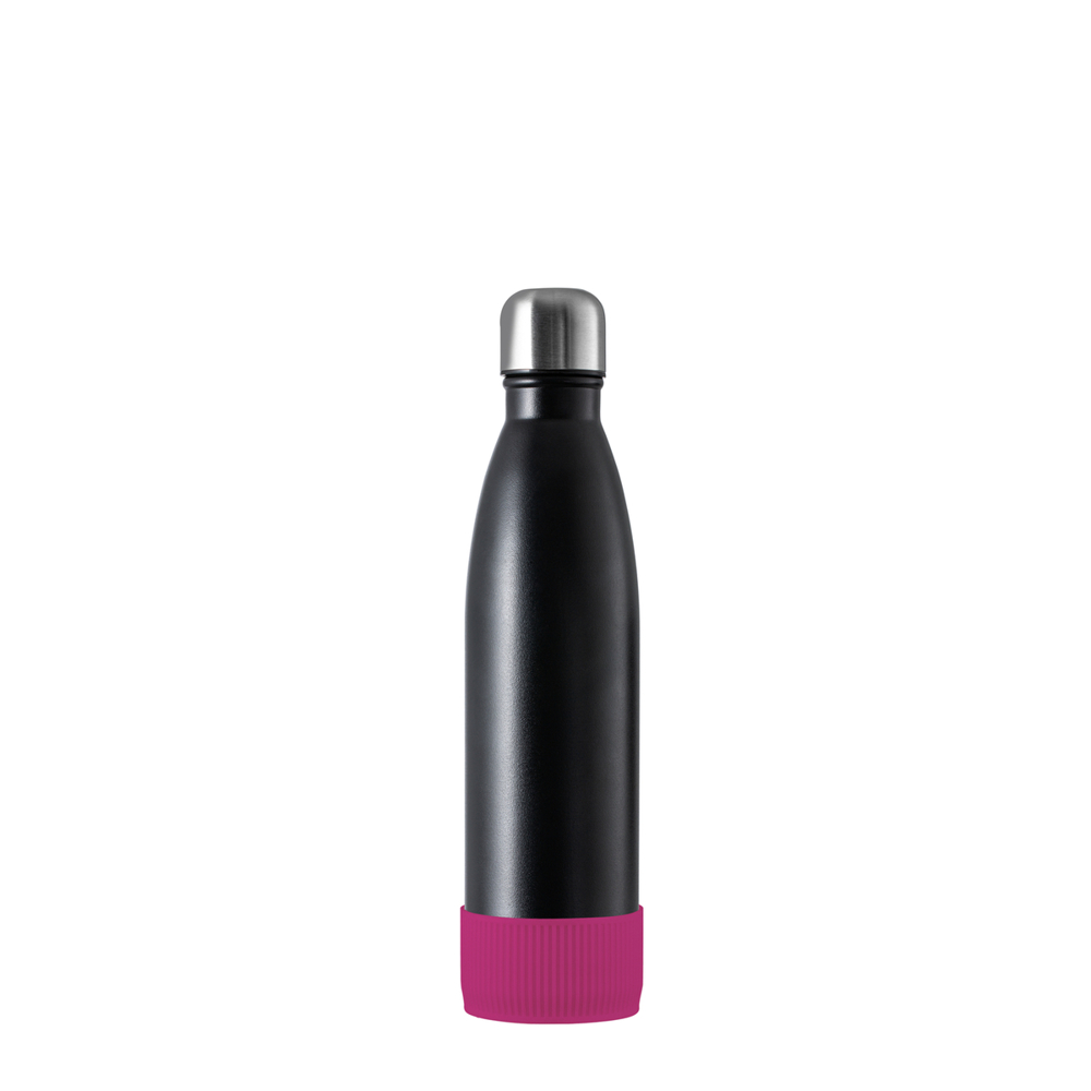Thermofles RETUMBLER-NIZZA - zwart, zilver, magenta