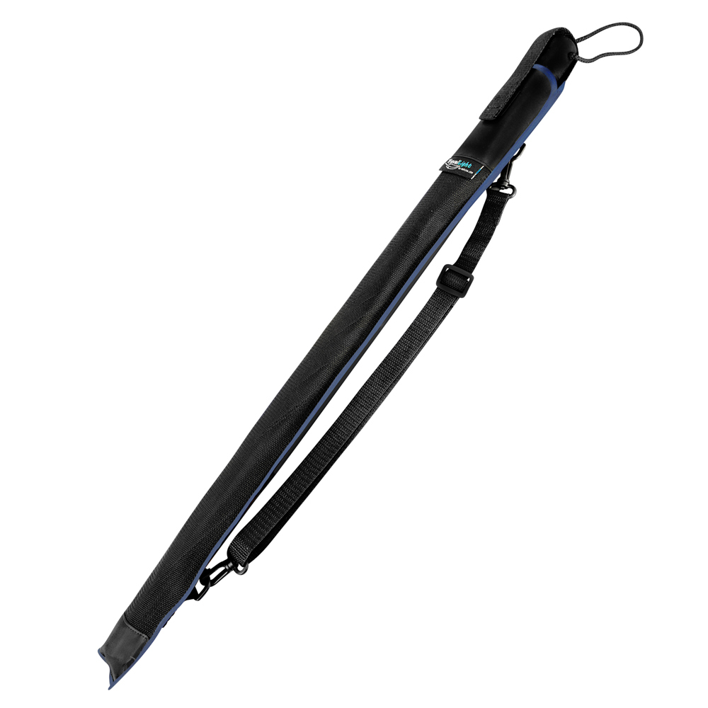 FALCONE - Extreem lichte reisparaplu - Handopening - Windproof -  100 cm - Blauw