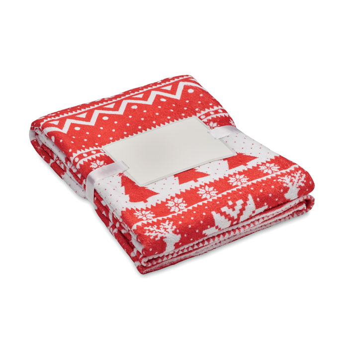 TOSTI - RPET-fleecedeken 190gr/m² - Rood