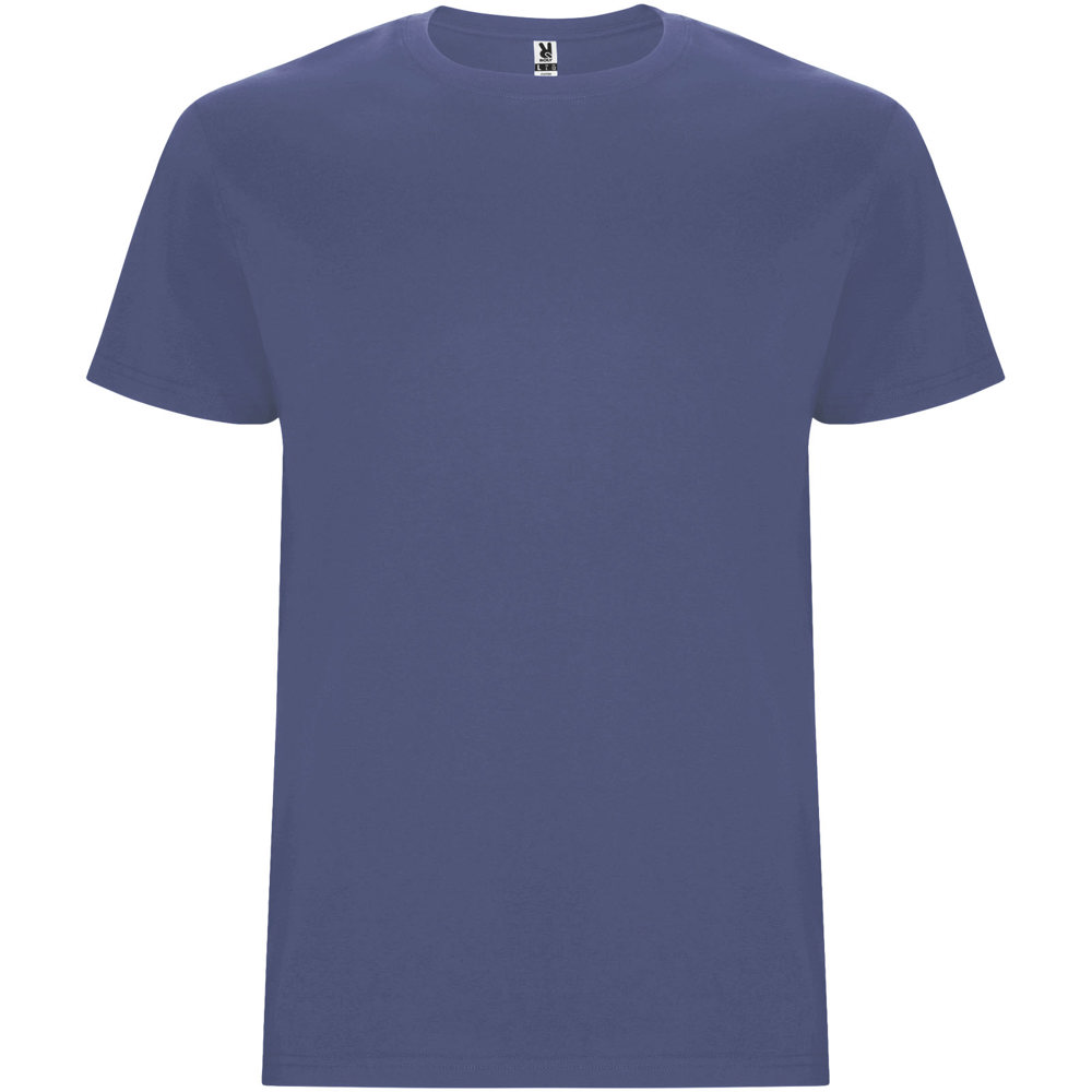 Stafford 190 g/m² herenshirt met korte mouwen - Denim blauw