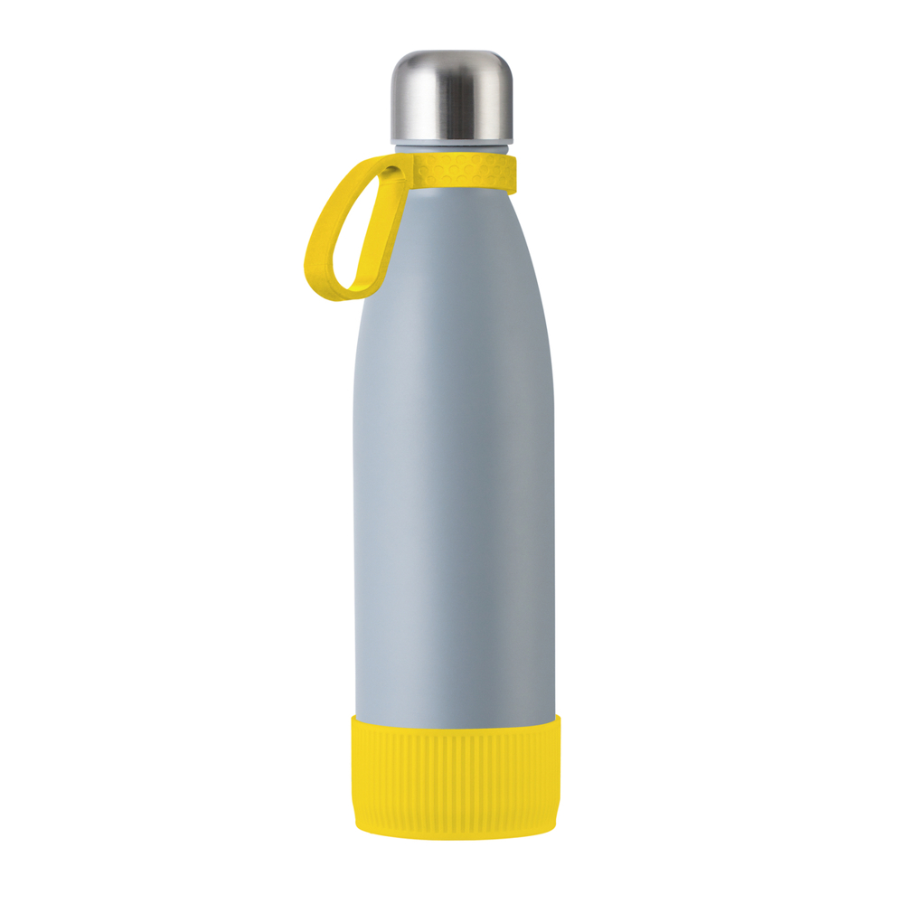 Fles RETUMBLER-myTOULON - geel, grijs