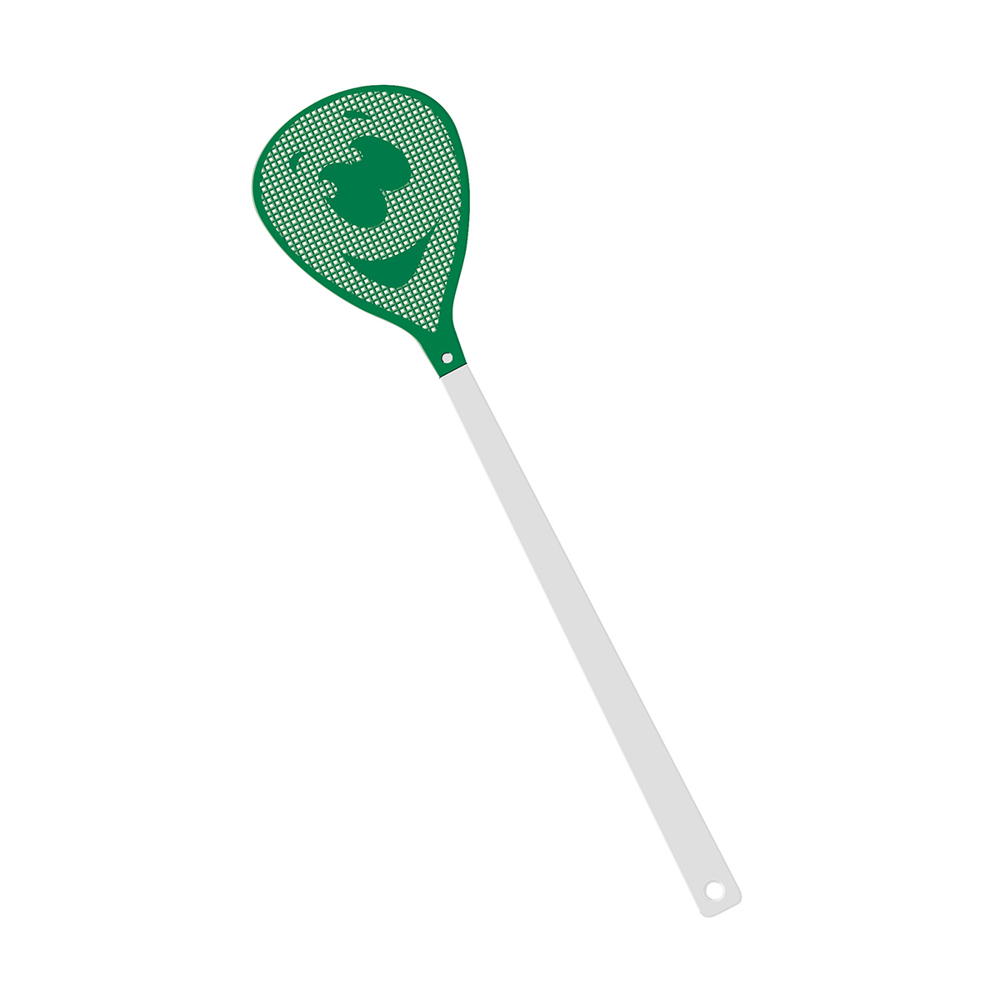 Vliegenmepper "gezicht" - Wit/Groen