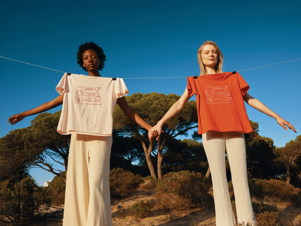 IQONIQ Yala dames lichtgewicht gerecycled katoen t-shirt