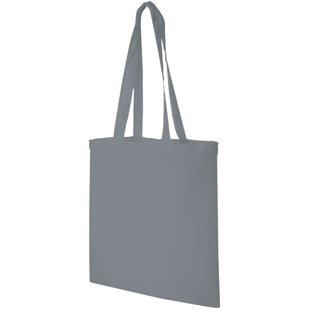 Madras 140 g/m² katoenen draagtas 7L - grijs