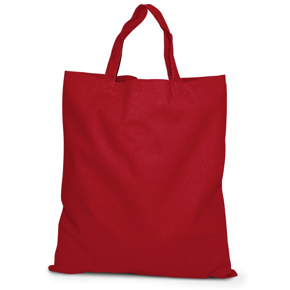 KAPSTADT – Katoenen tas met korte handvatten - Rood