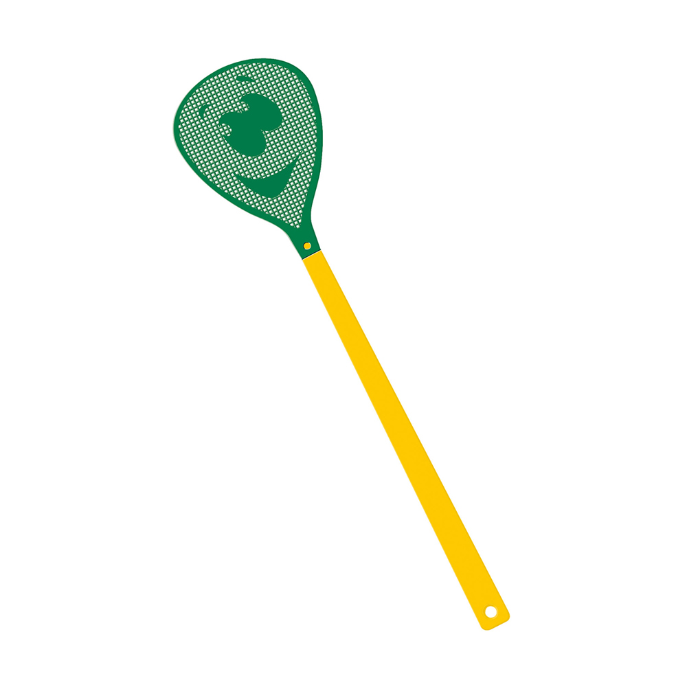 Vliegenmepper "gezicht" - geel/groen