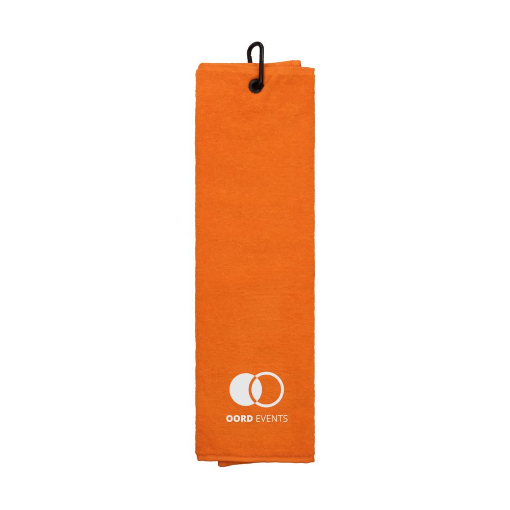 Golfhanddoek - Oranje