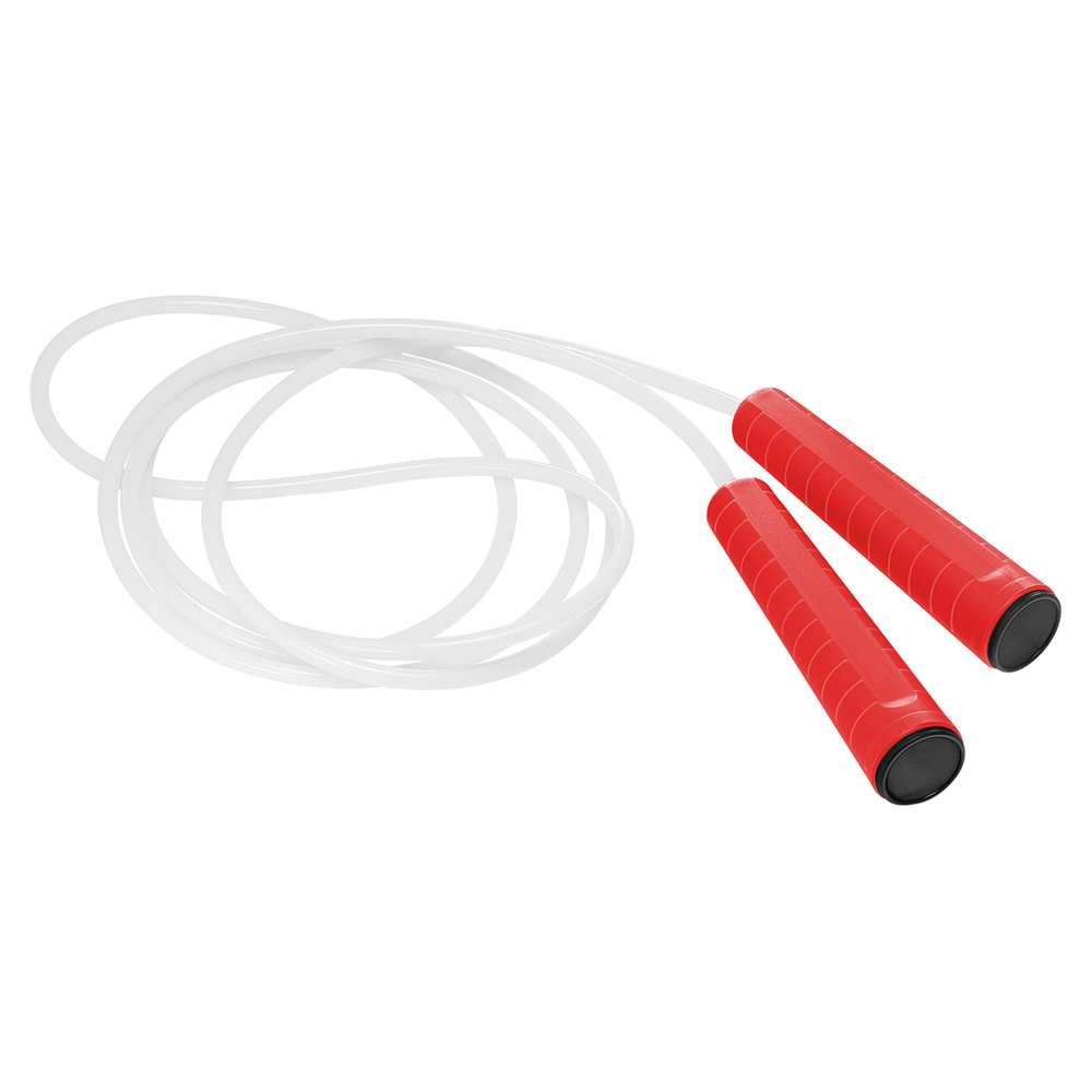 Springtouw - rood/zwart/wit