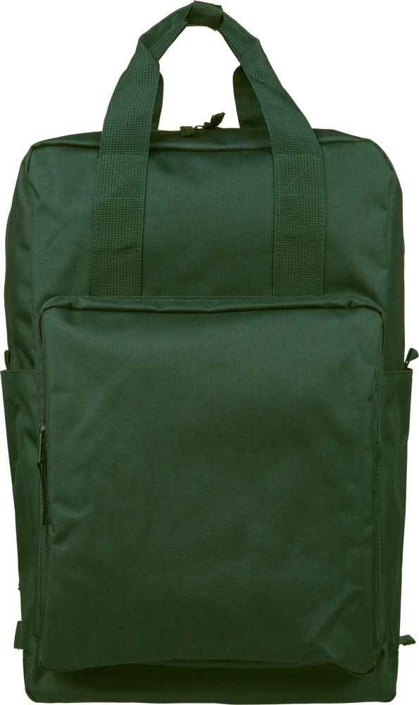 Gerecyclede (900D) polyester rugzak Amalia - Groen