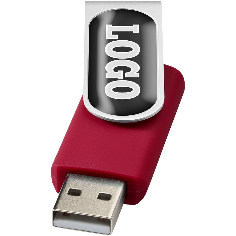 Rotate Doming USB - Rood
