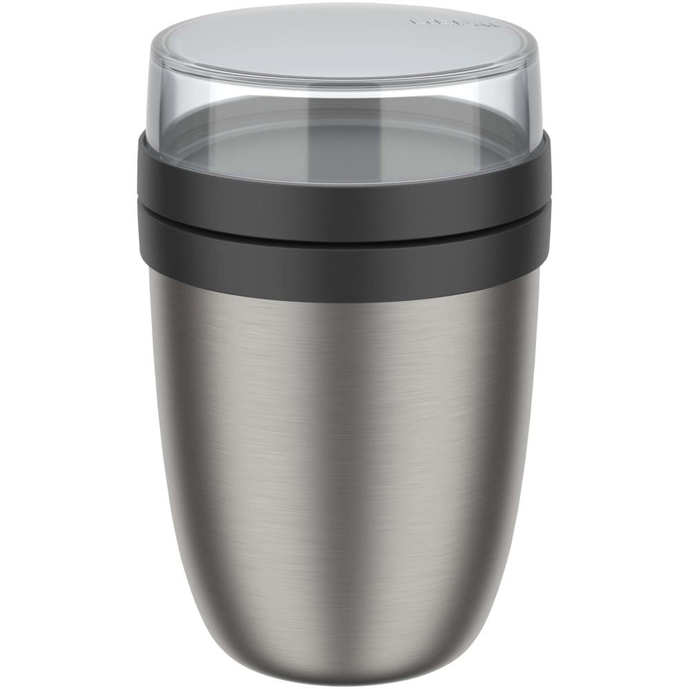 Mepal Ellipse 500+200 ml geïsoleerde lunchpot 2.0 - Zwart