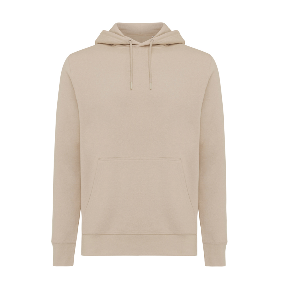 IQONIQ Rila lichtgewicht gerecycled katoen hoodie - desert (± PMS 14-0708 TCX)