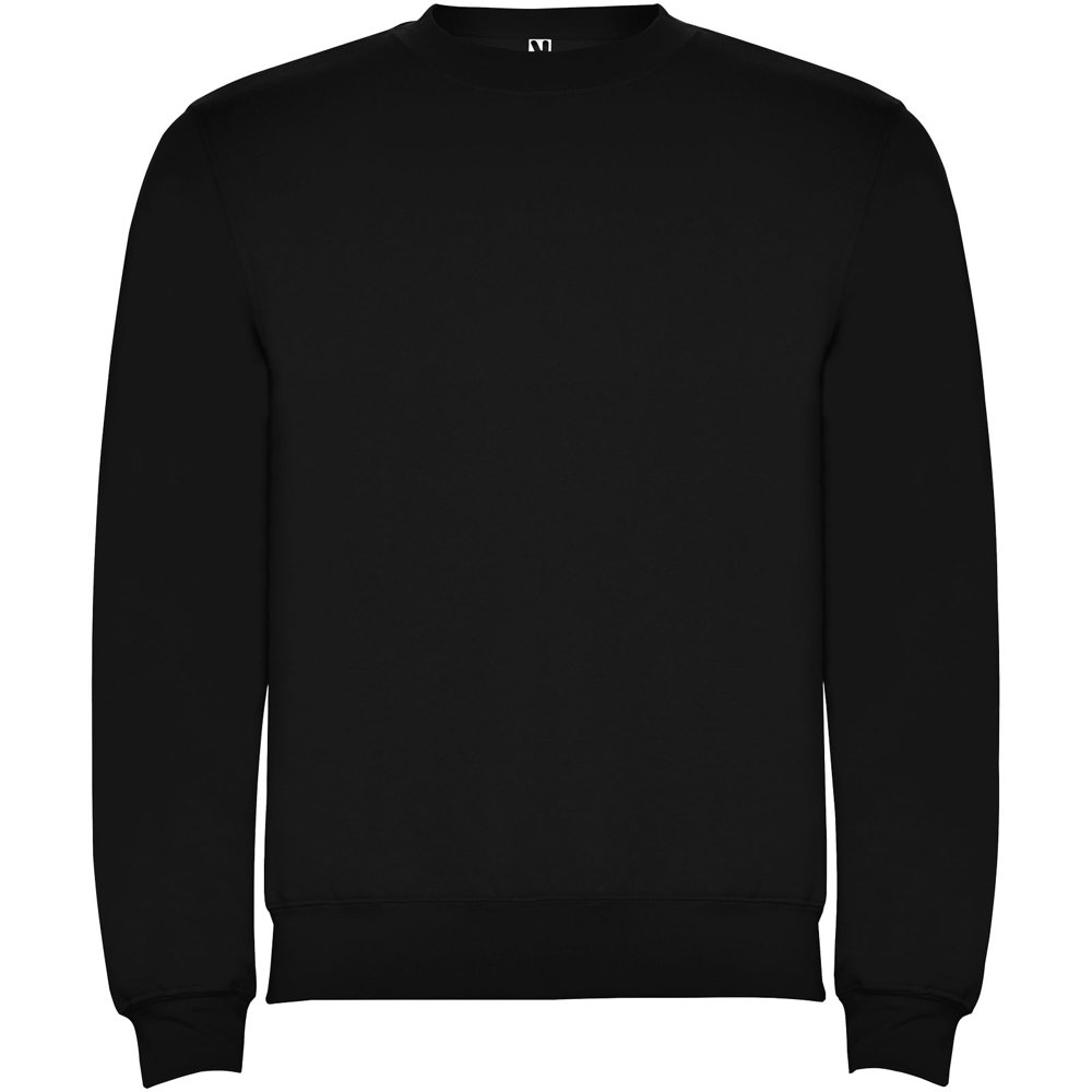 Clasica 280 g/m² unisex trui met ronde hals - zwart