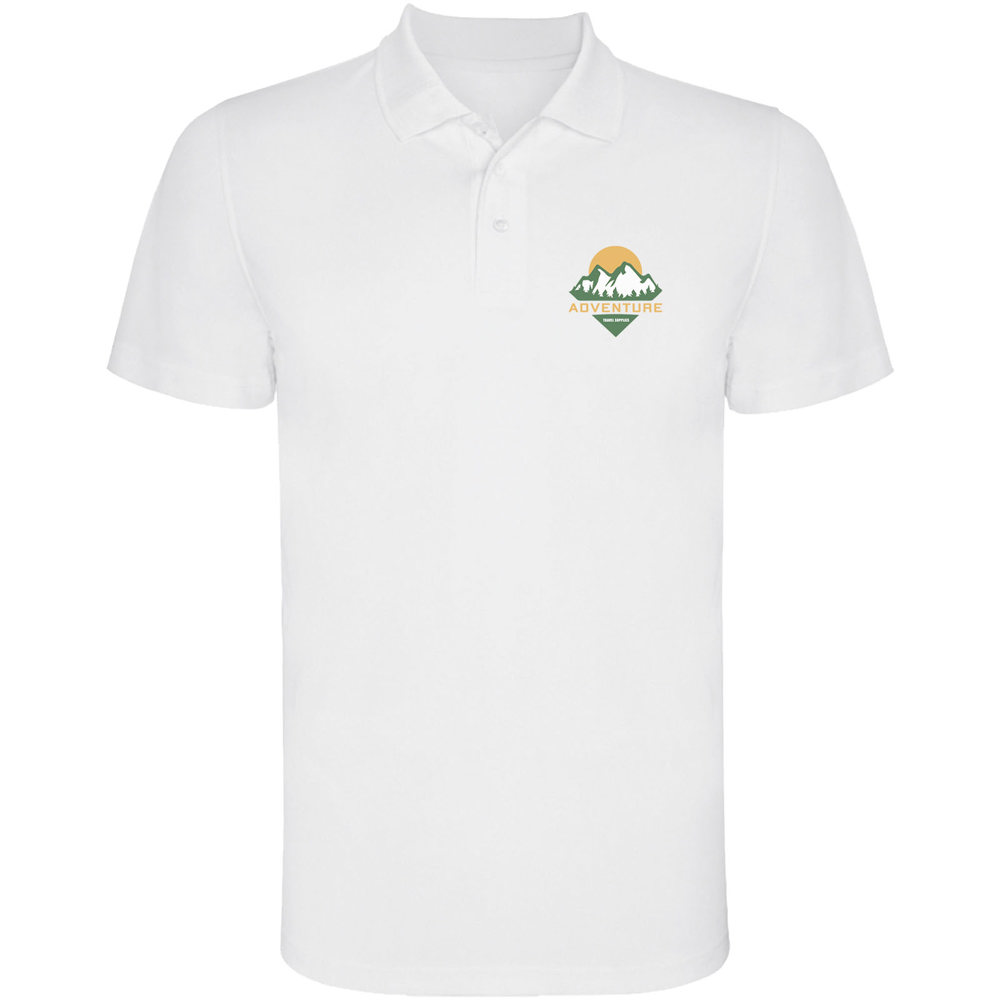 Monzha 150 g/m² sportpolo met korte mouwen voor heren