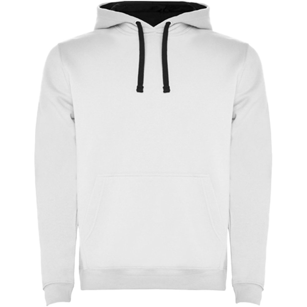 Urban 280 g/m² hoodie voor heren - Wit, Marineblauw