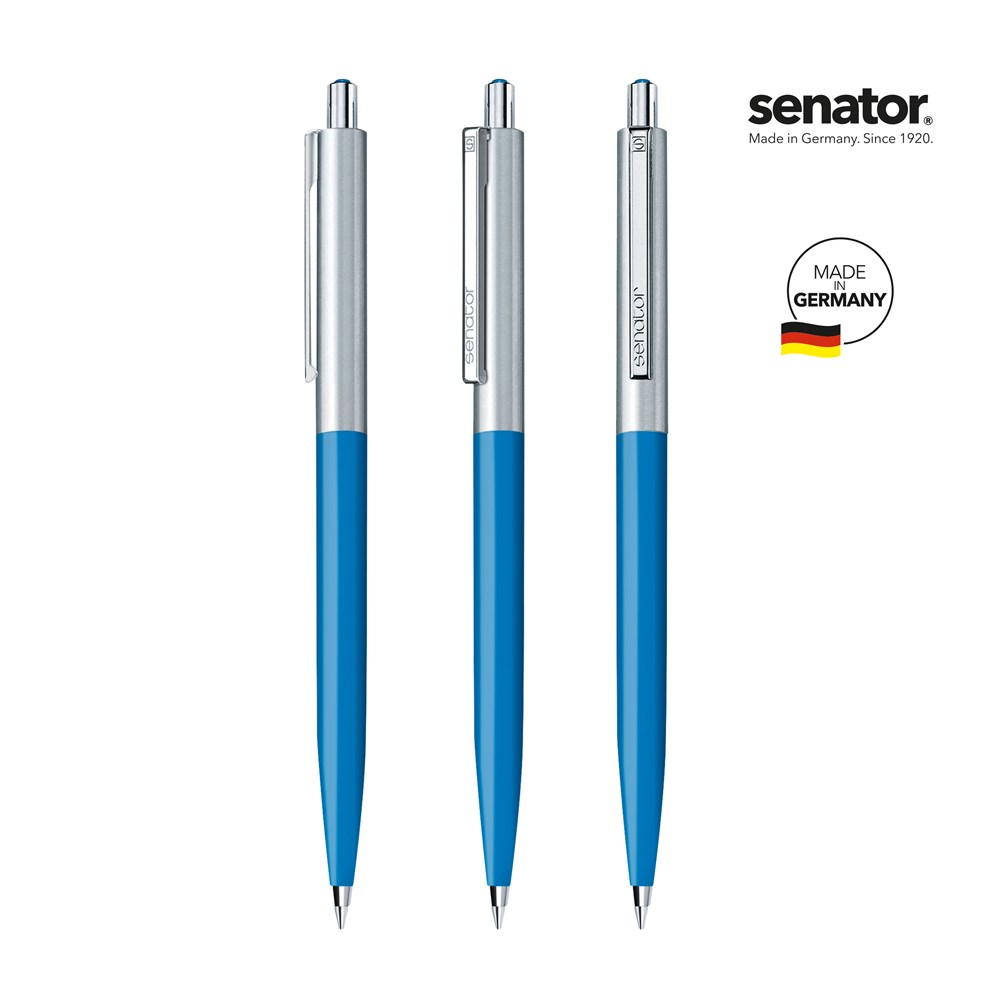 senator® Point Metal  retractable pen - blauw 2935