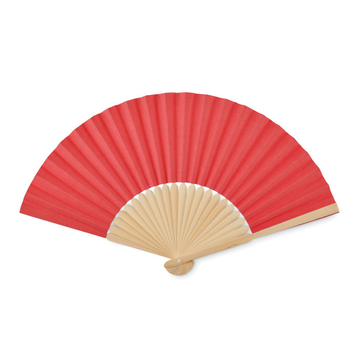 FANNY PAPER - Waaier bamboe - Rood