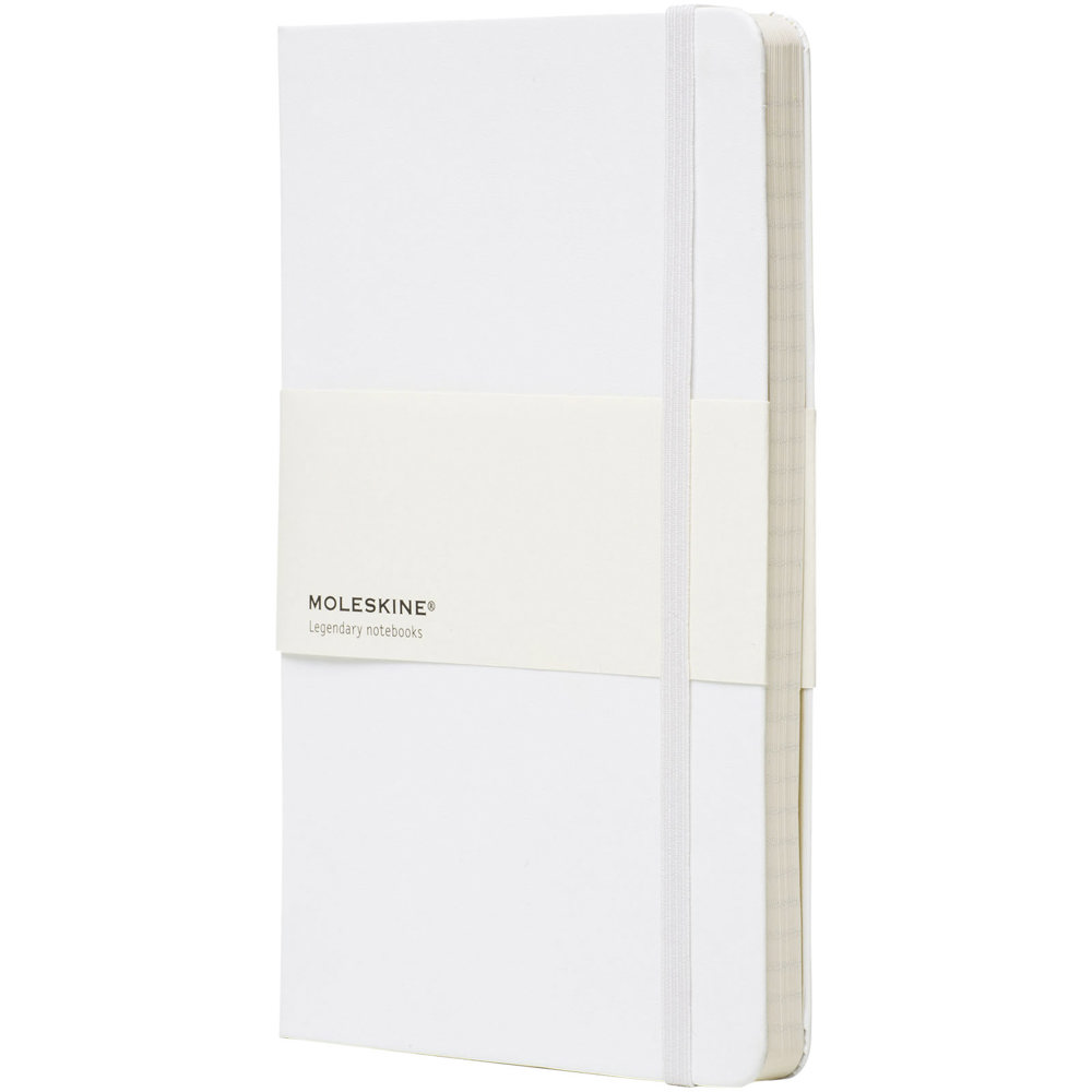 Moleskine Classic L hardcover notitieboek - gelinieerd - Wit