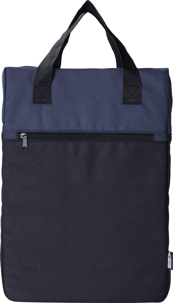 rPET polyester (600D) rugzak Olive - Blauw