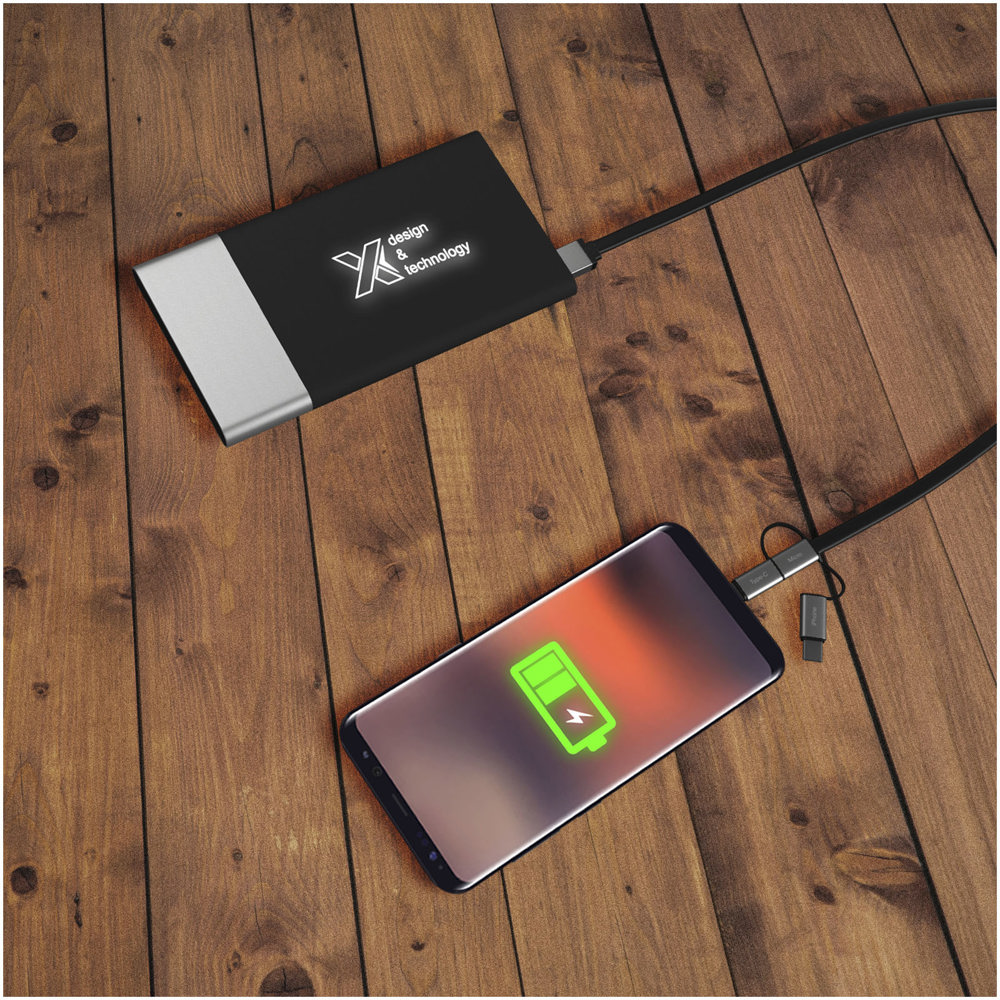 SCX.design P20 5000 mAh oplichtende slimme powerbank