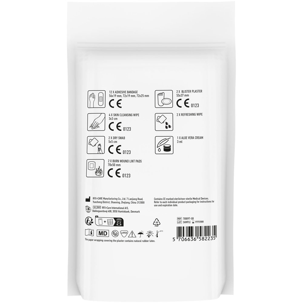MyKit Reizen Plus Set met papieren stazak