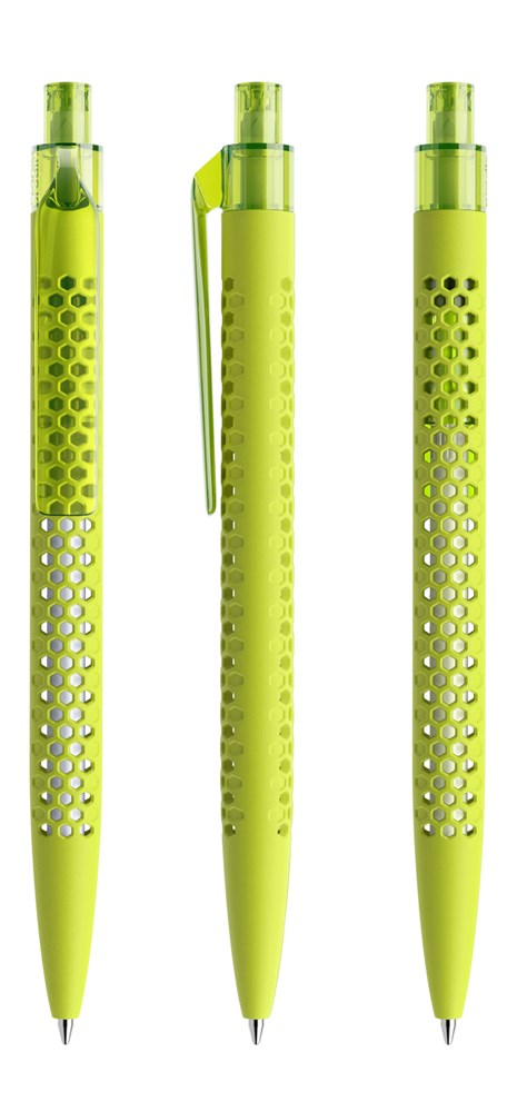 Prodir QS40 PRT Soft Touch - Yellow Green Soft Touch