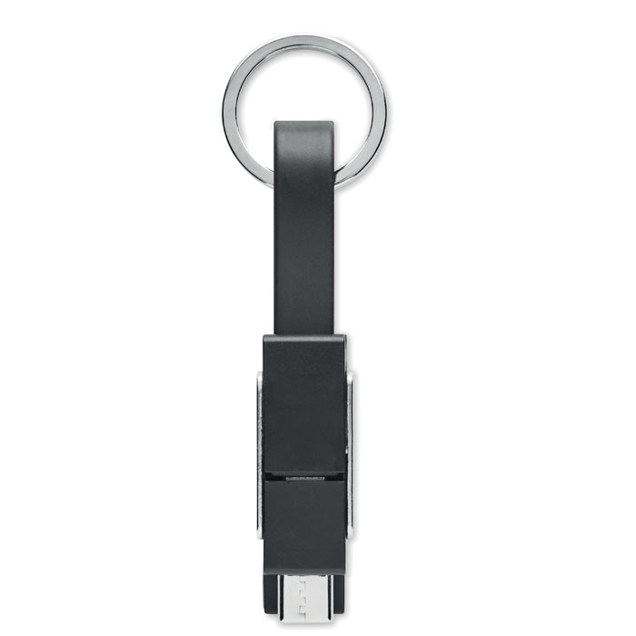 KEY C - Sleutelhanger met 4 in 1 kabel
