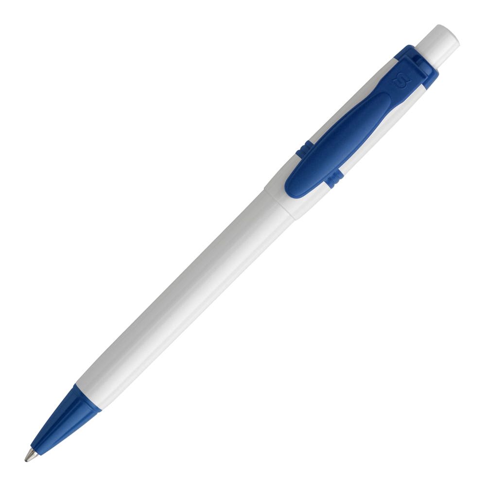 Balpen Olly hardcolour - Wit / Lichtblauw