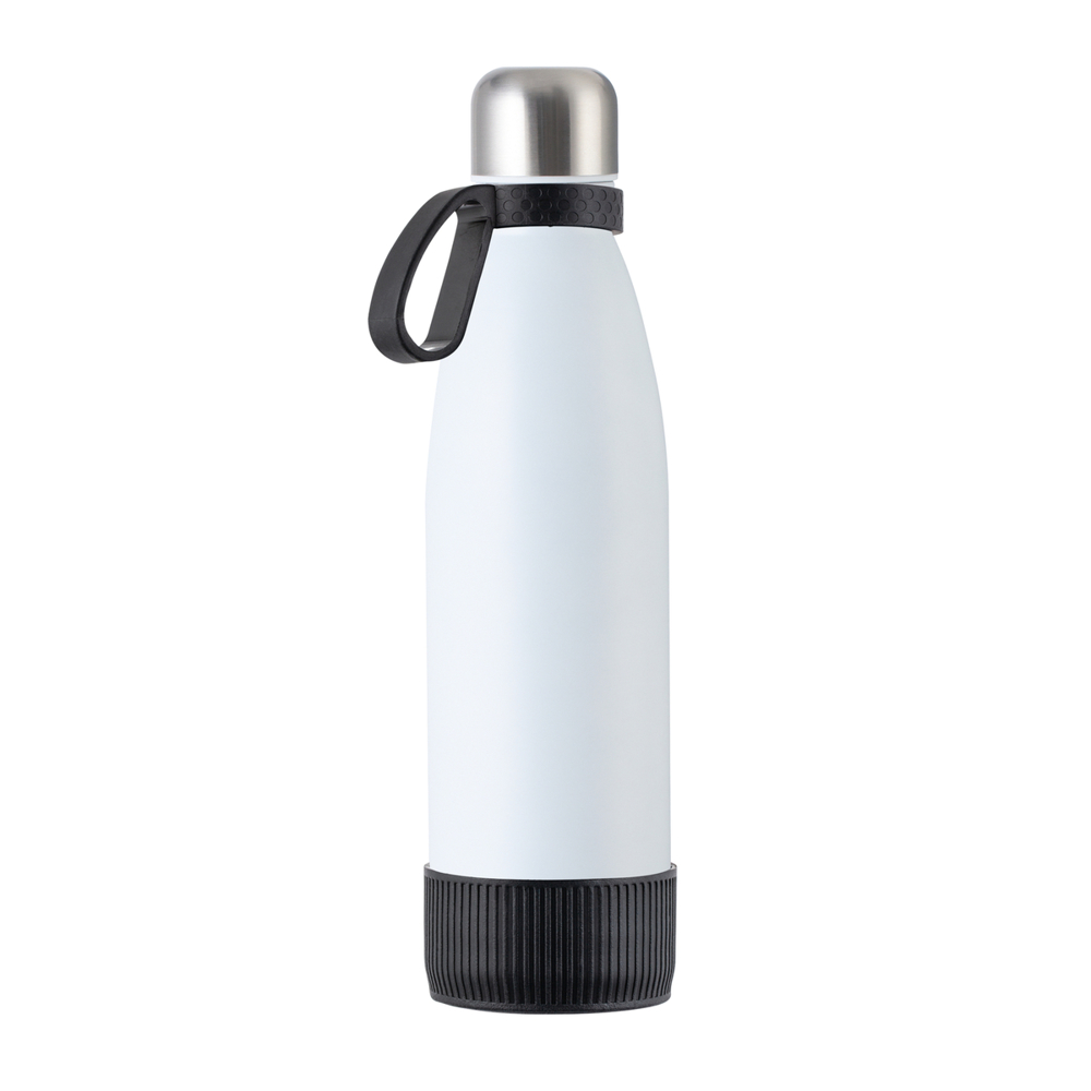 Fles RETUMBLER-myTOULON - Zwart, Wit