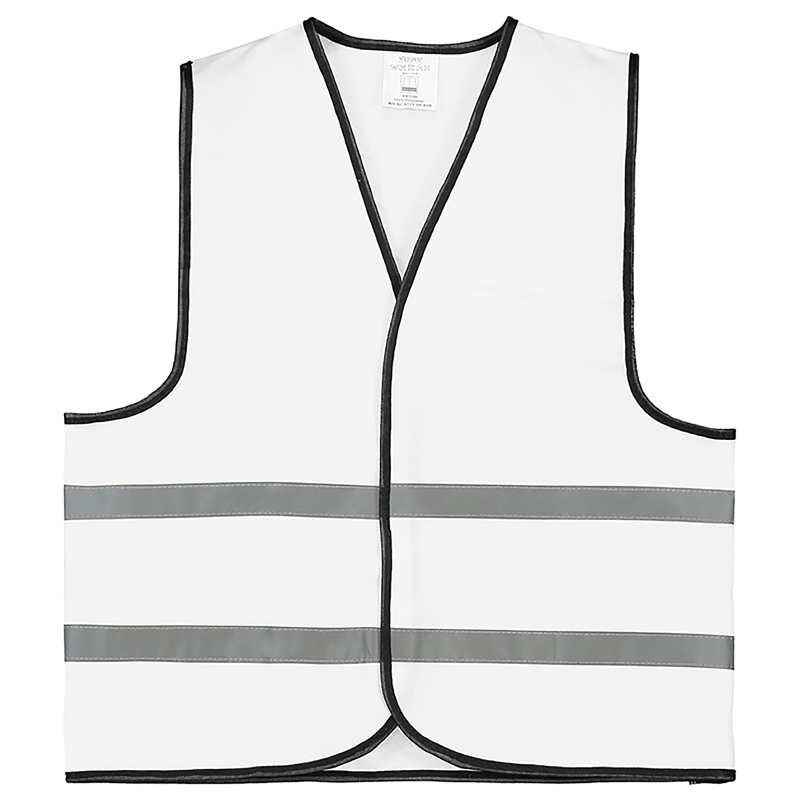 Promo veiligheidshesjes polyester Junior - wit