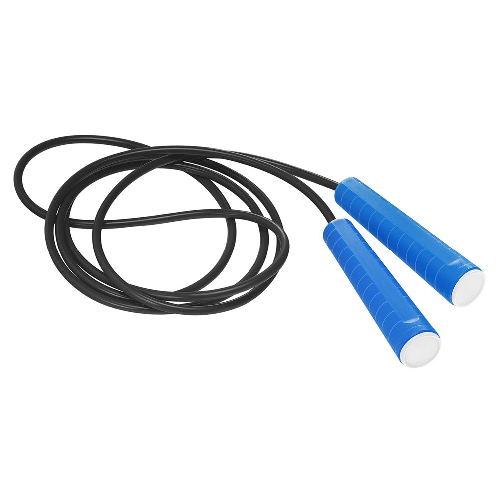 Springtouw - blauw/wit/zwart