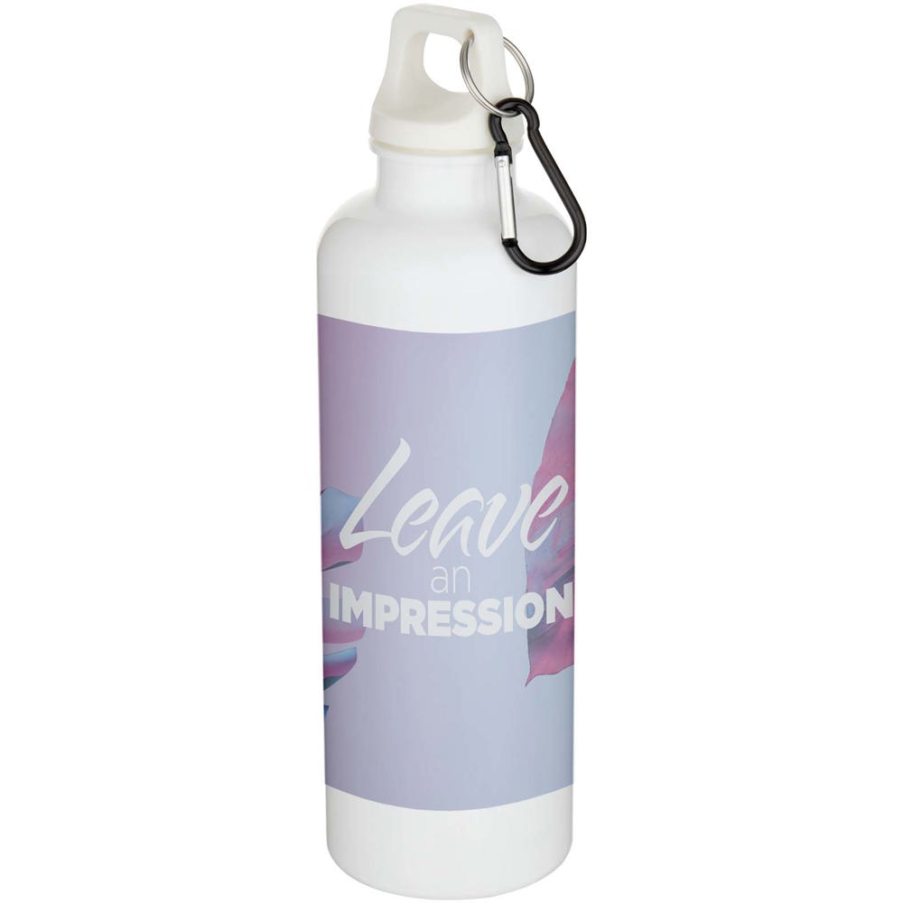 Oregon 750 ml effen RCS gerecycleerde plastic drinkfles met karabijnhaak