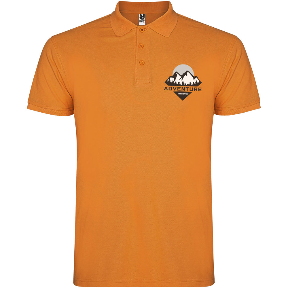 Star 200 g/m² herenpolo met korte mouwen