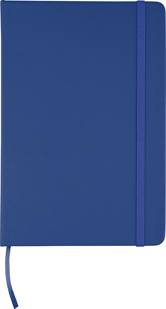 Gerecyclede PU notitieboek Eva - Blauw