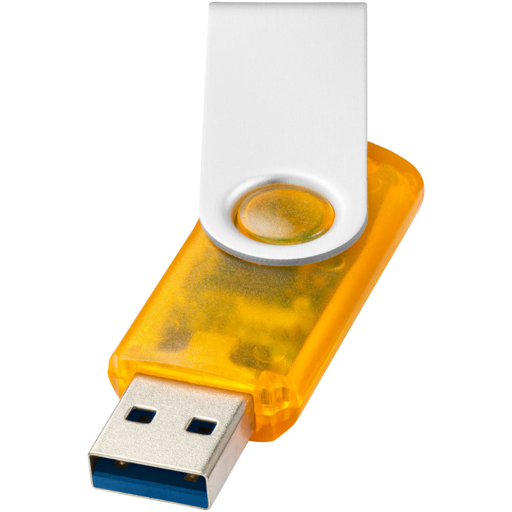 Rotate USB 3.0 doorzichtig - Oranje