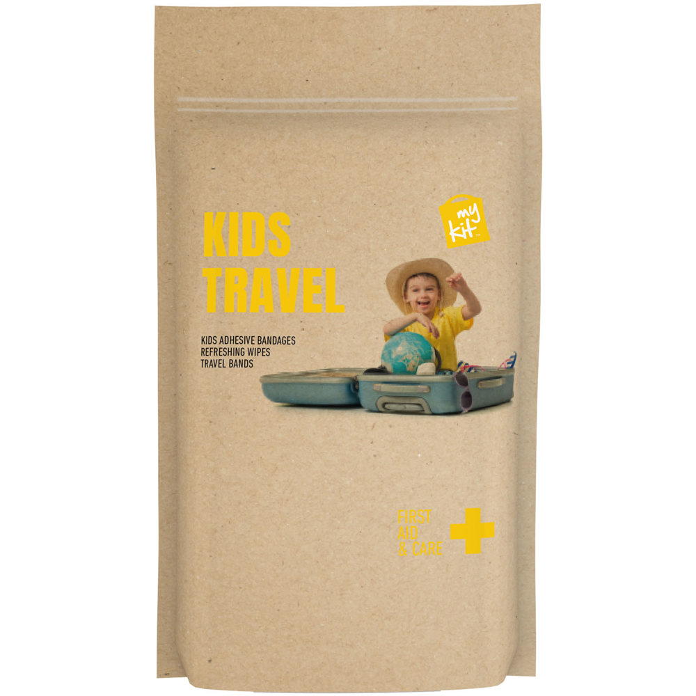 MyKit reisset voor kinderen met papieren stazak
