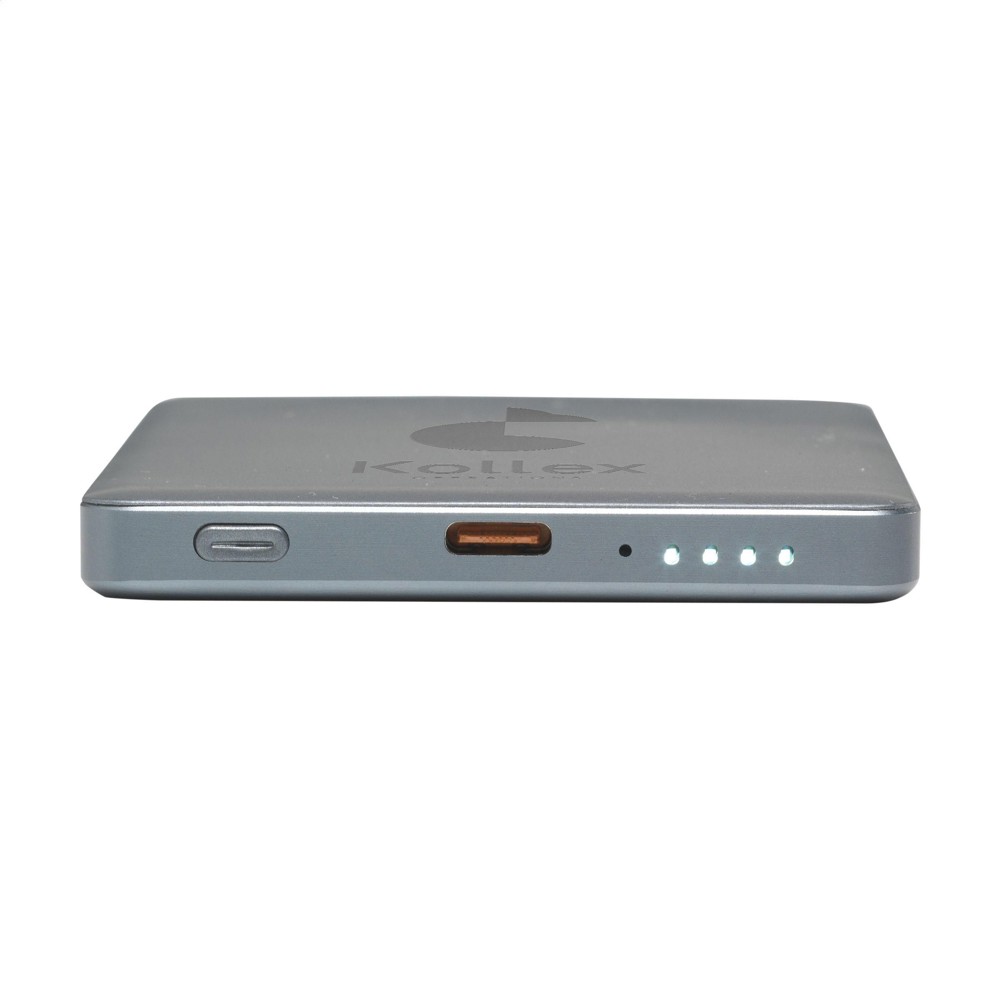 Wireless RCS Recycled Alu Magsafe Powerbank 5000