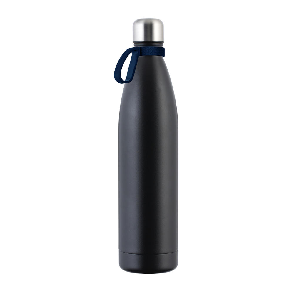 Thermofles RETUMBLER-NIZZA XXL - donkerblauw, zwart, zilver