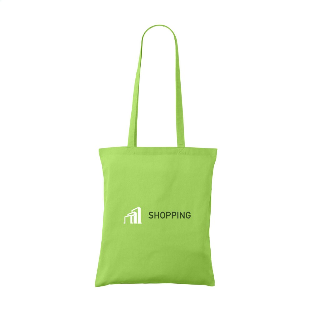 Shoppy Colour Bag (120 g/m²) katoenen tas - lichtgroen (± PMS 367C)