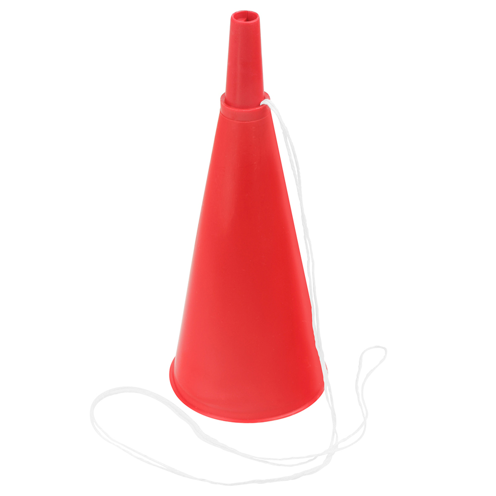 Fan trompet - rood/rood