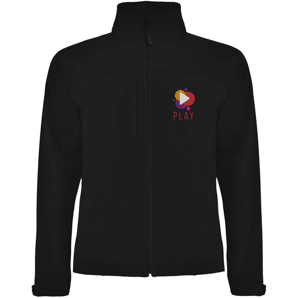 Rudolph unisex softshell jack