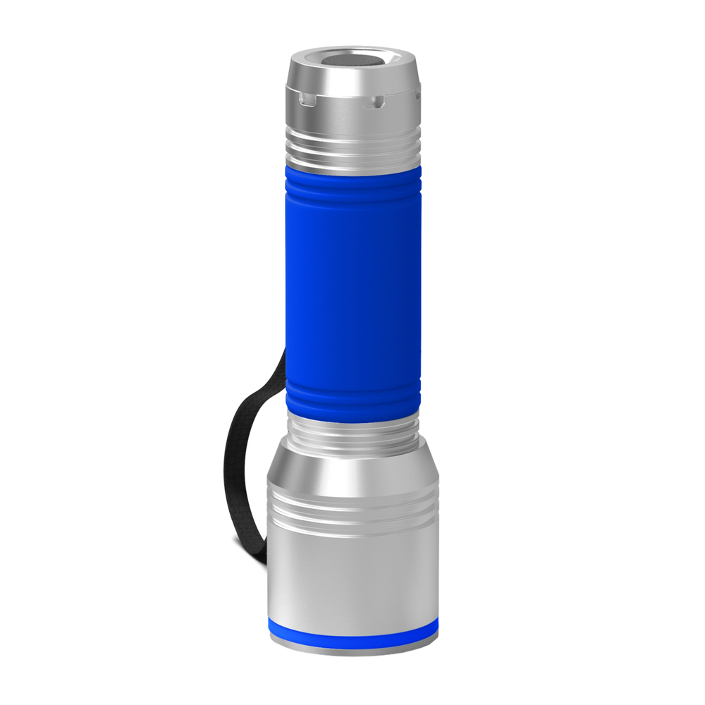 Zaklamp REEVES-myFLASH 700 - Zilver, Blauw