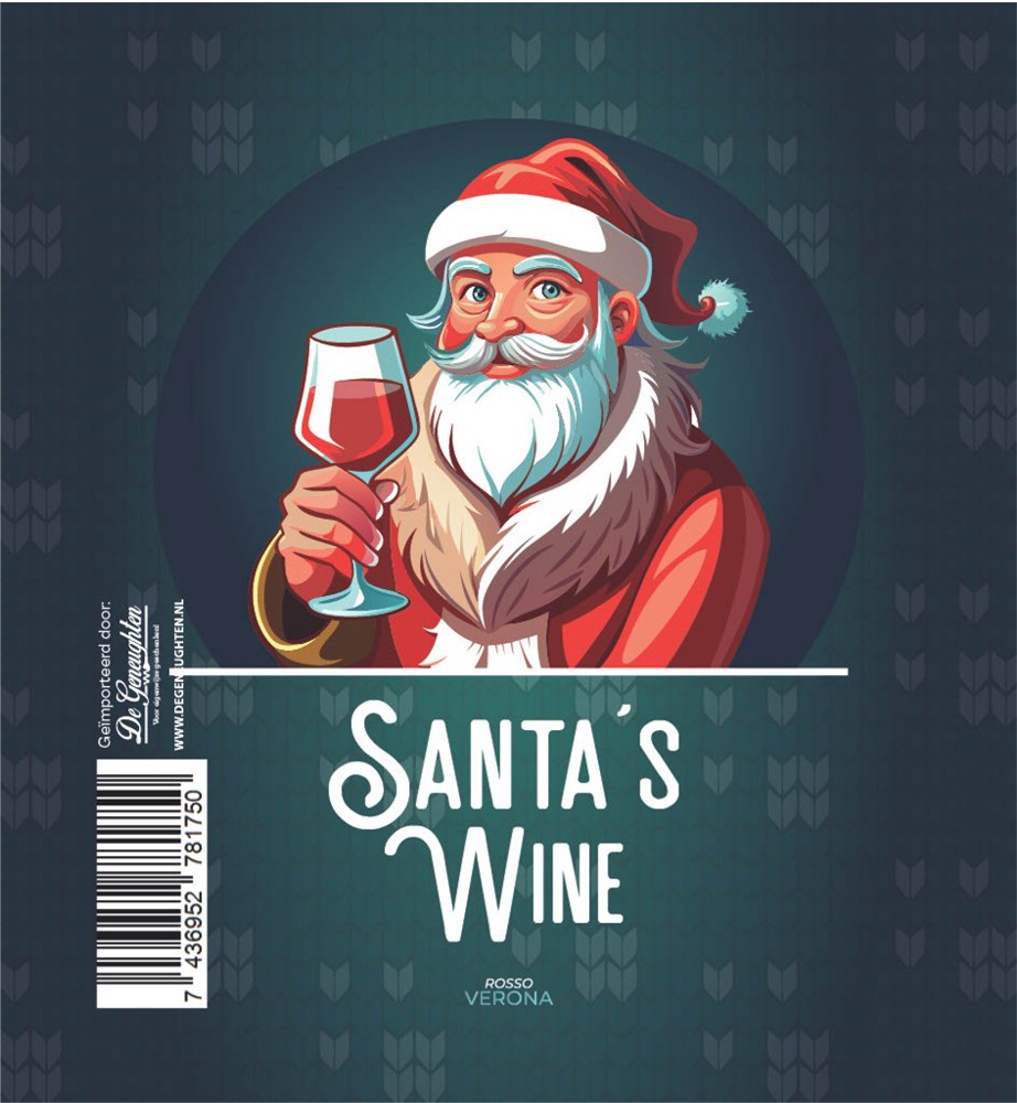 Rode Wijn Santa's Wine Rosso Verona - 75cl