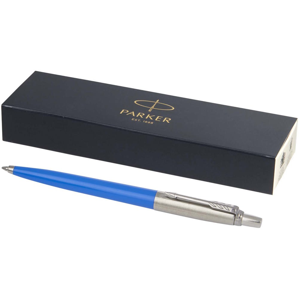 Parker Jotter gerecyclede balpen (blauwe inkt) - Process blue