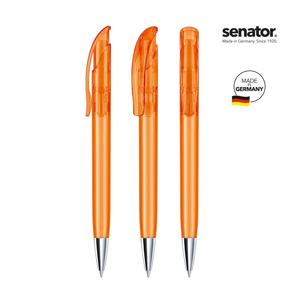 senator® Challenger Clear MT  retractable pen - oranje 151