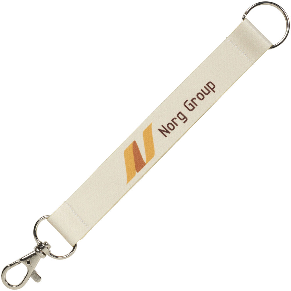 Minik sublimatie lanyard met sleutelhanger